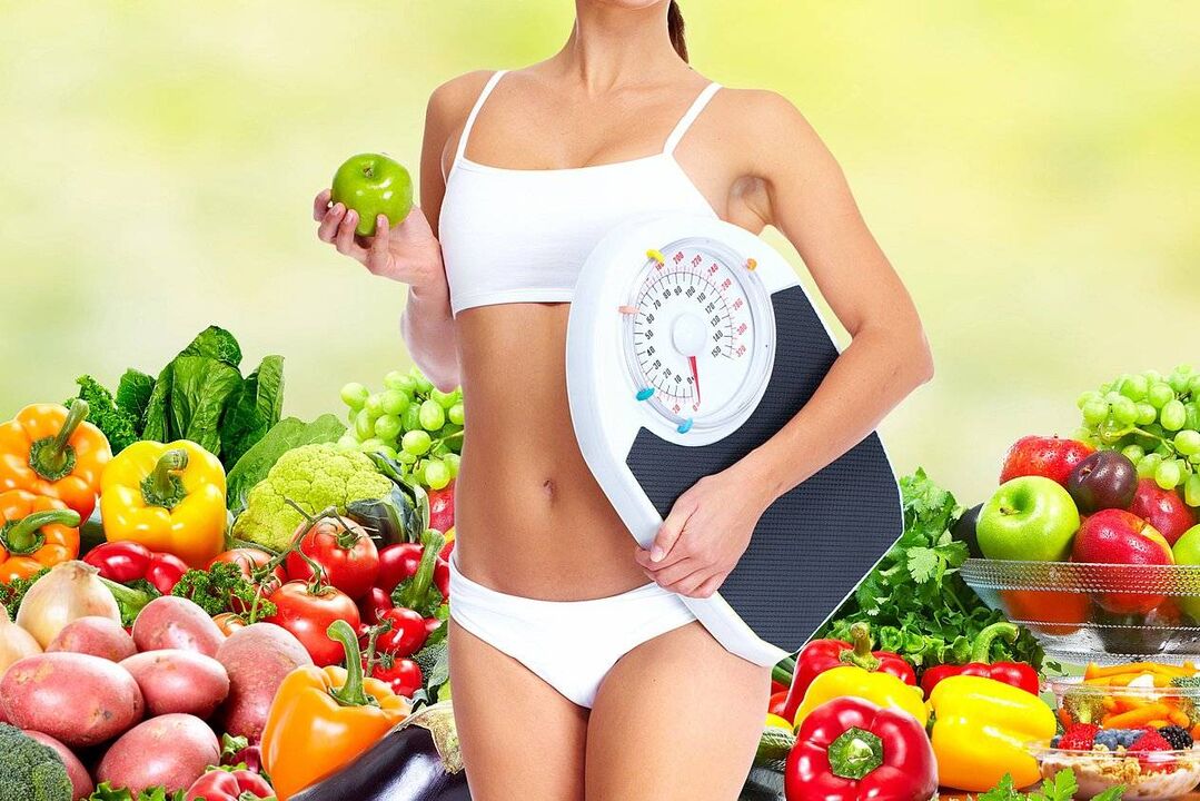 légumes et fruits pour perdre du poids