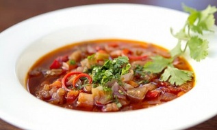 soupe de légumes pour le régime aux 6 pétales
